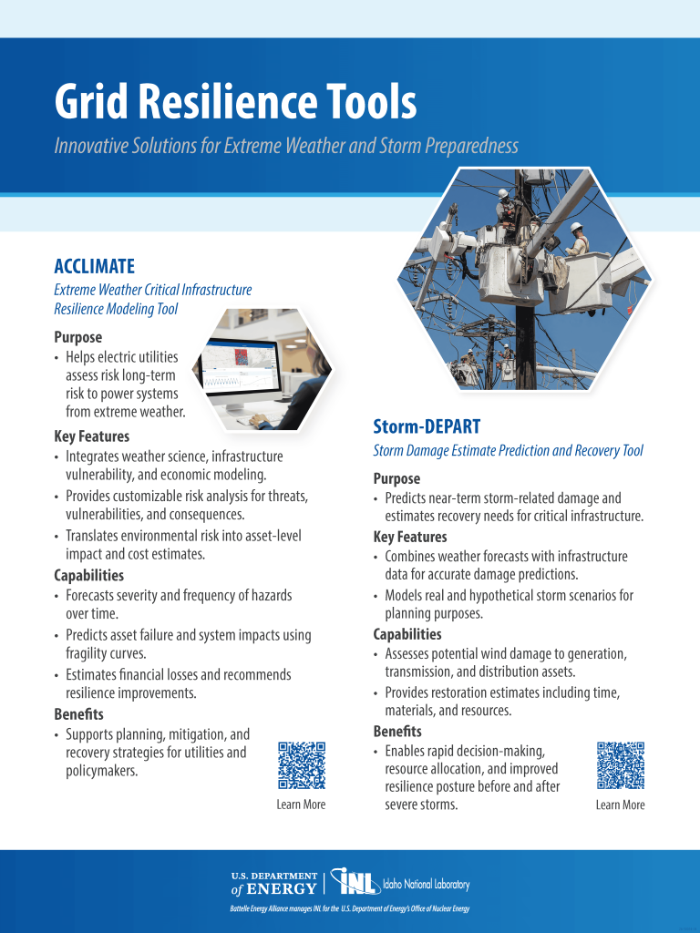 Grid Resilience Tools