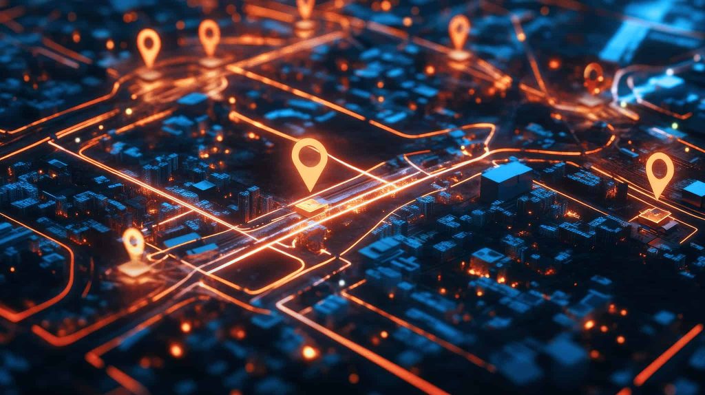 city supply chain markers