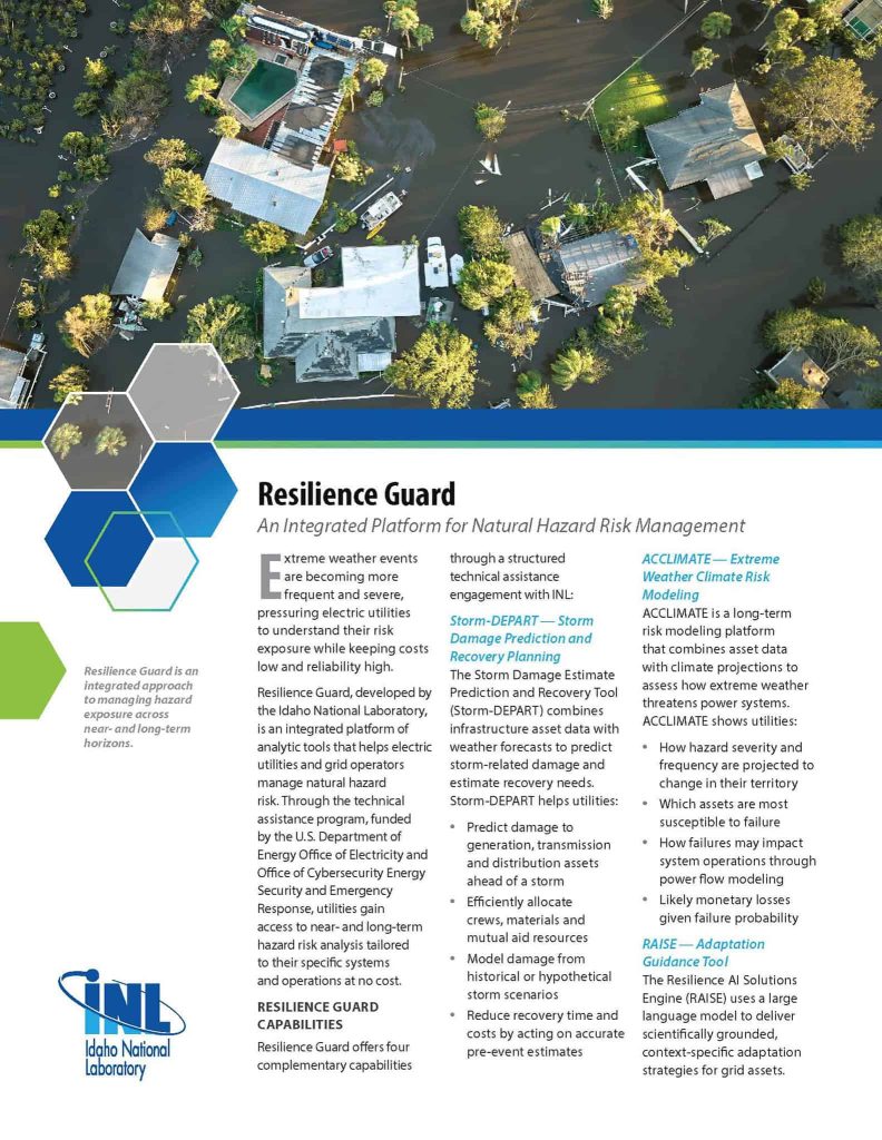 Resilience Guard fact sheet cover